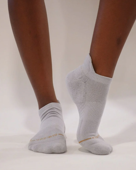 white ankle socks